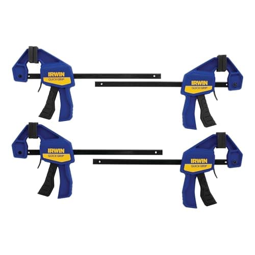 Irwin Quick-Grip One-Handed Mini Bar Clamp (4-Pack)